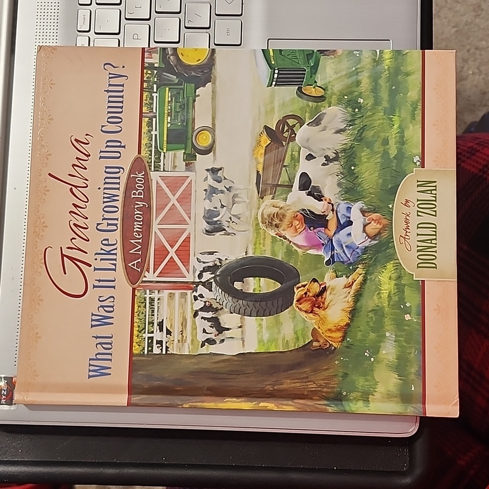 Grandma, What was it Like Growing Up Country Memory Book diary family history